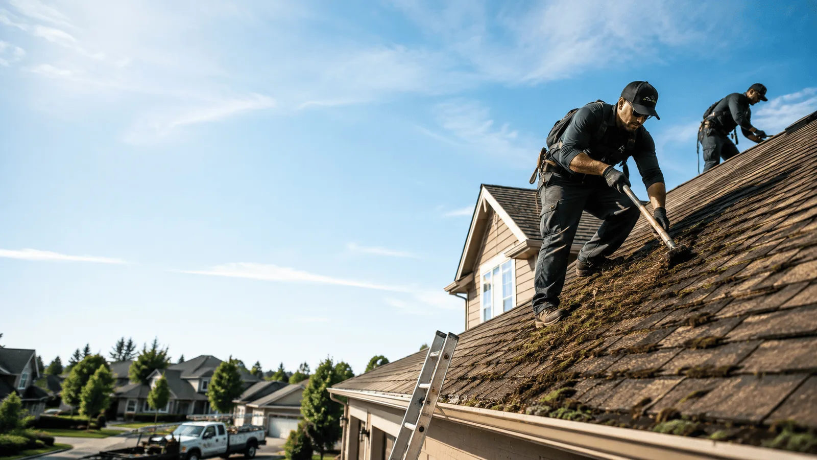 Roof Moss Removal in Burwell, NE near me